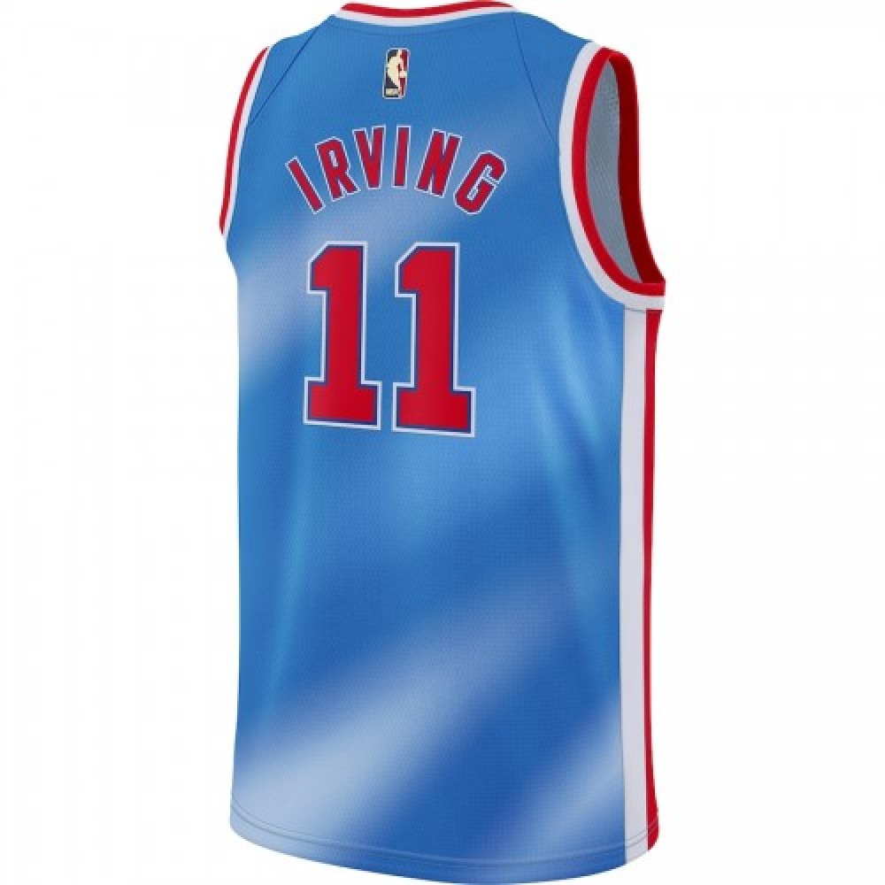 Men's Brooklyn Nets Kyrie Irving #11 Blue 2020/21 Swingman Jersey - Classic Edition-Pro Kit Vault | Brand New 26/27 Sports Jerseys